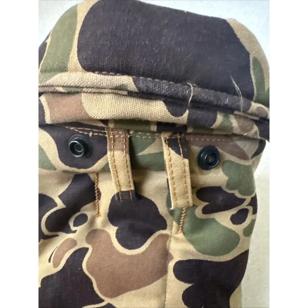 Vintage Best Endorsed By Jim Catfish‎ Hunter Camouflage Coat Size M Made In USA